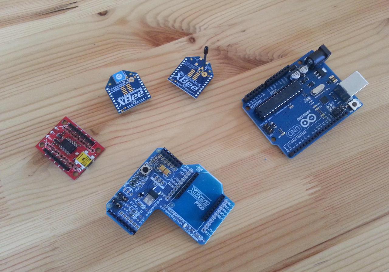 Xbees and an Arduino